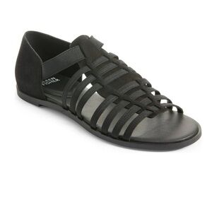 Eileen Fisher Rato‎ Strappy black sandal NEW 6.5